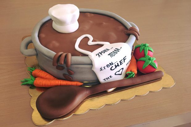 Birthday cake chef