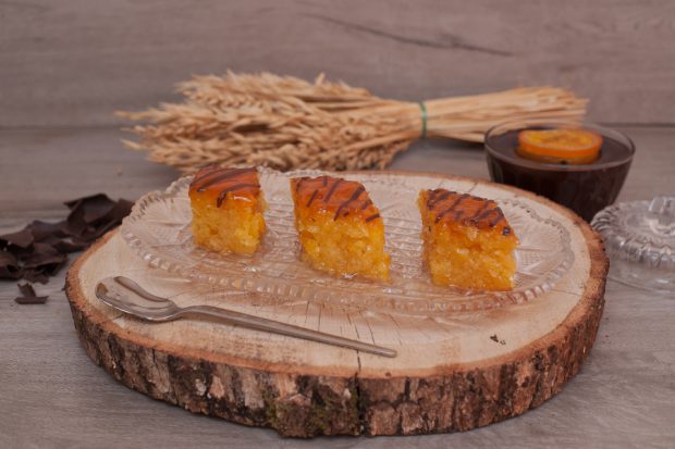 Orange pie mini