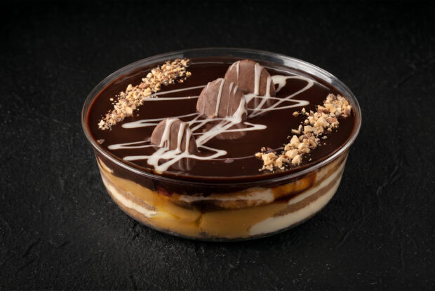 Pyrex banoffee