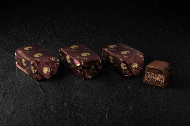 Wrapped paste Chocolate