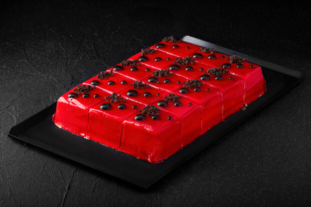 Plate mini strawberry