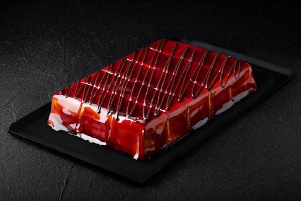 Plate mini caramel