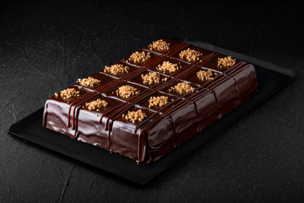 Plate mini chocolate