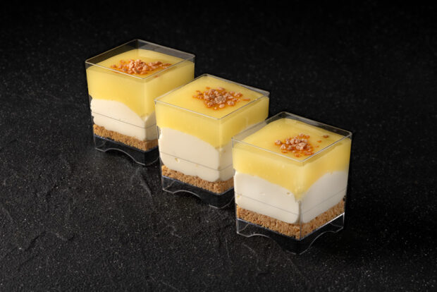 Lemon pie shot