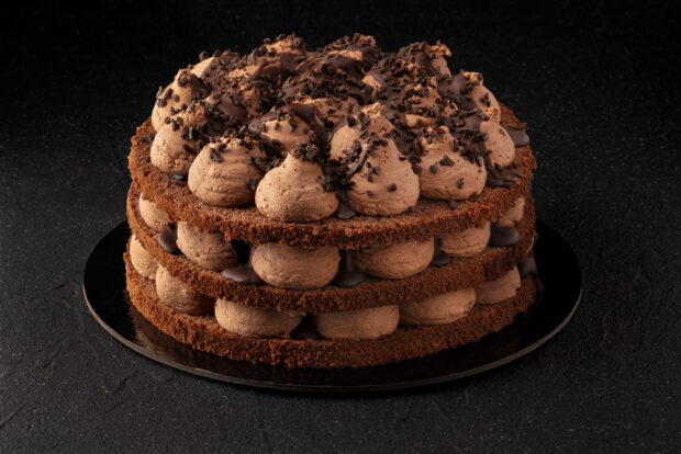 Naked cake chocolate