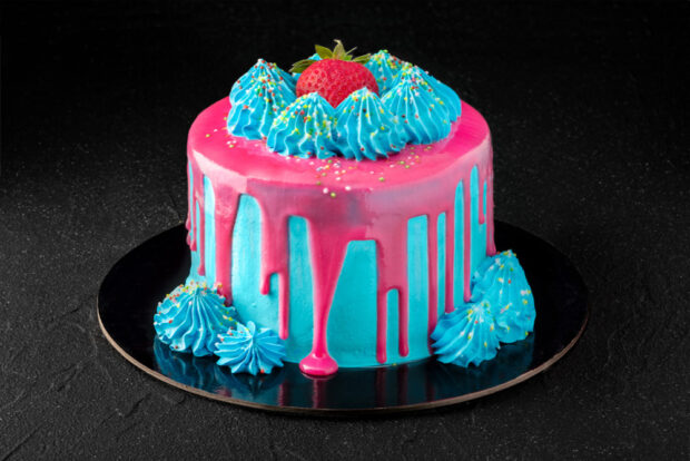 Trendy cake "Bubblegum"