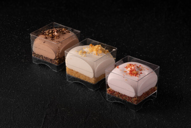 Mini shot mousse tripple mix